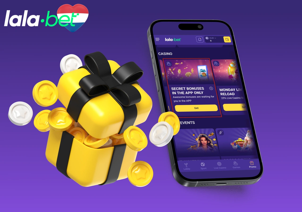 the provider has prepared exclusive bonuses for mobile application users