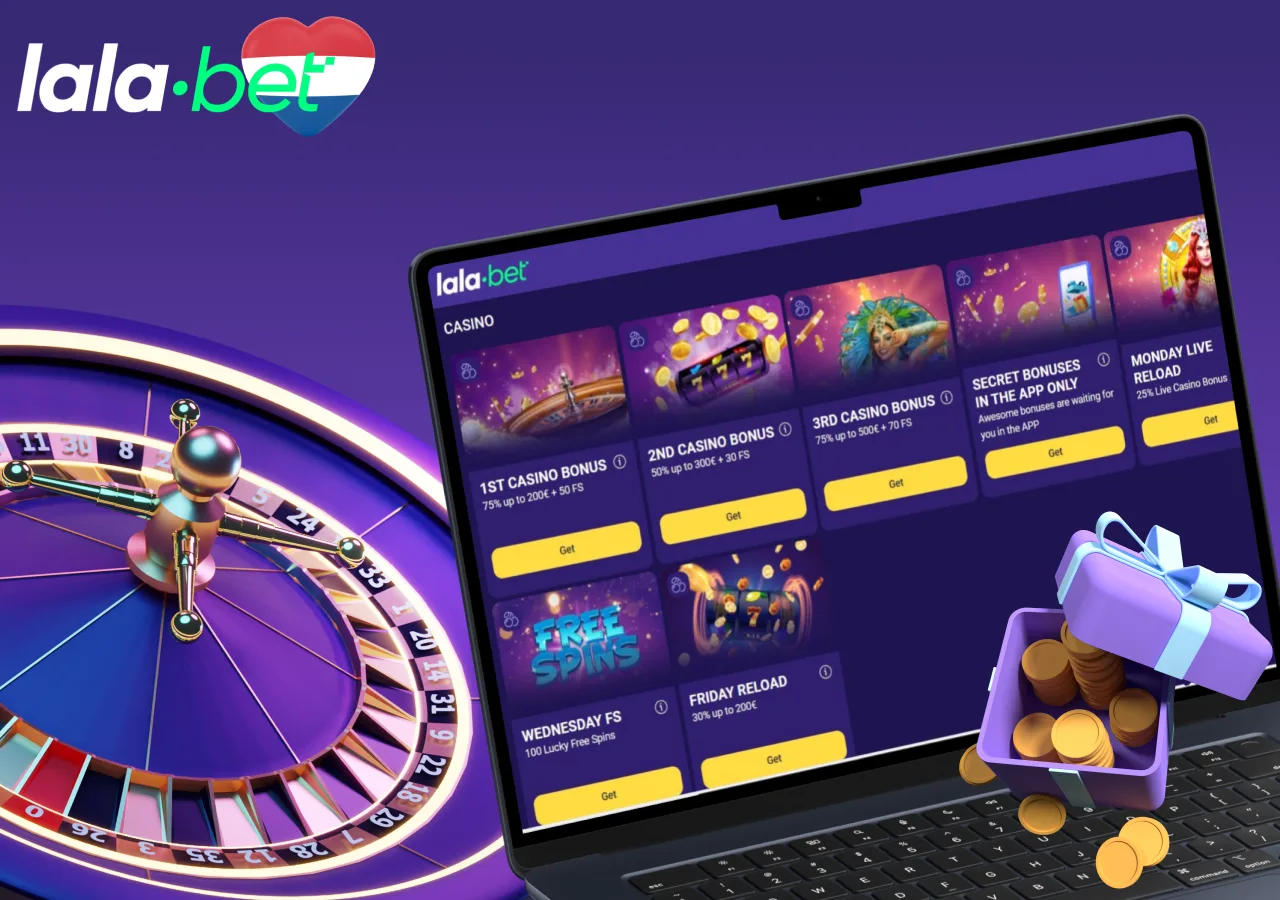 Casino lovers will find interesting offers in the Casino Bonuses section