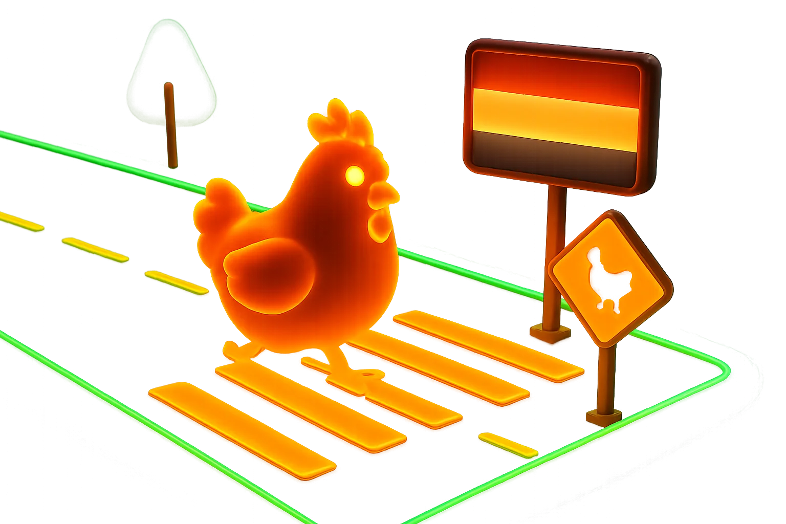 Demoversie van Chicken Cross